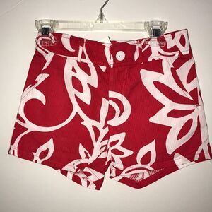 Chez Ami hot pink/white girls shorts, NWT, size 7